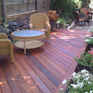 brazilian koa garden deck